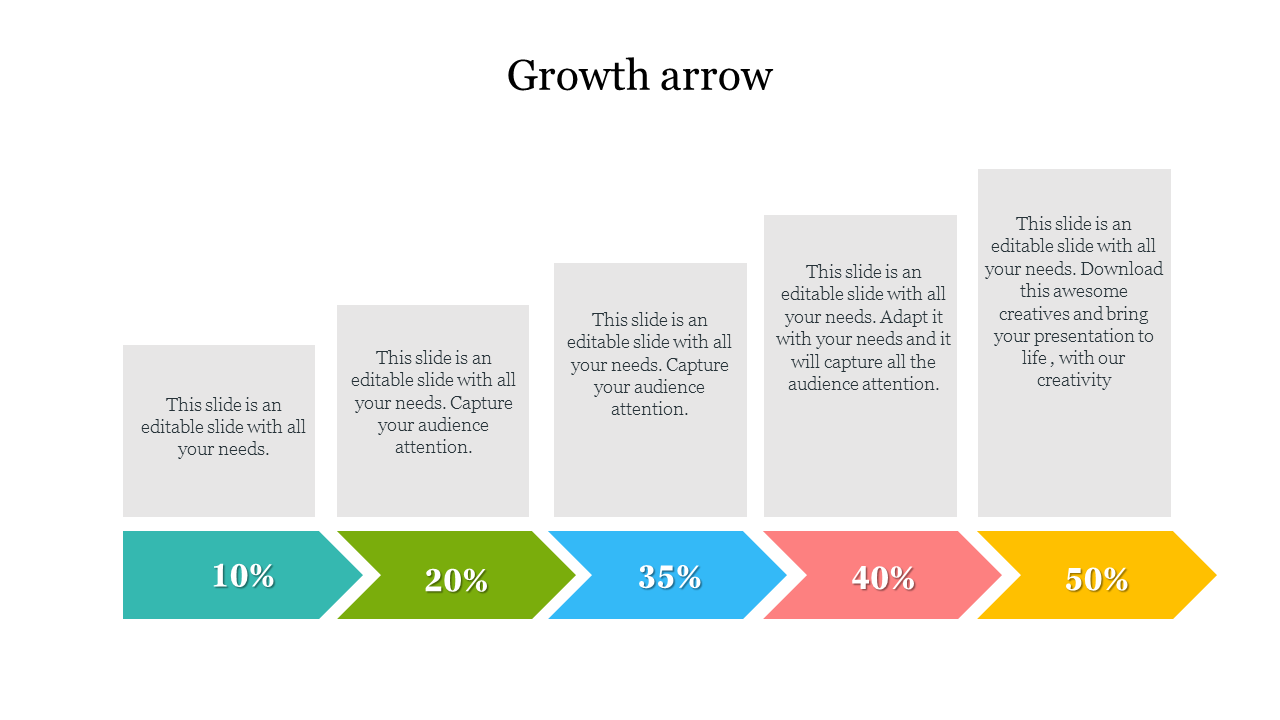 Growth arrow